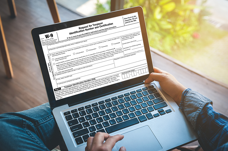 form w-9 image